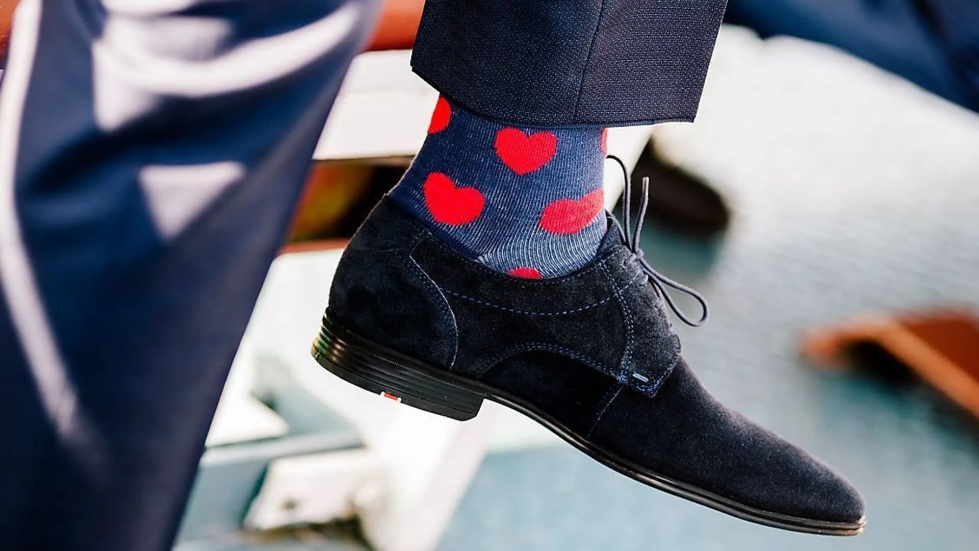 Schuh als Symboldbild für ausgezeichnete Karrierechancen in der Bank Burgenland und GRAWE Bankengruppe