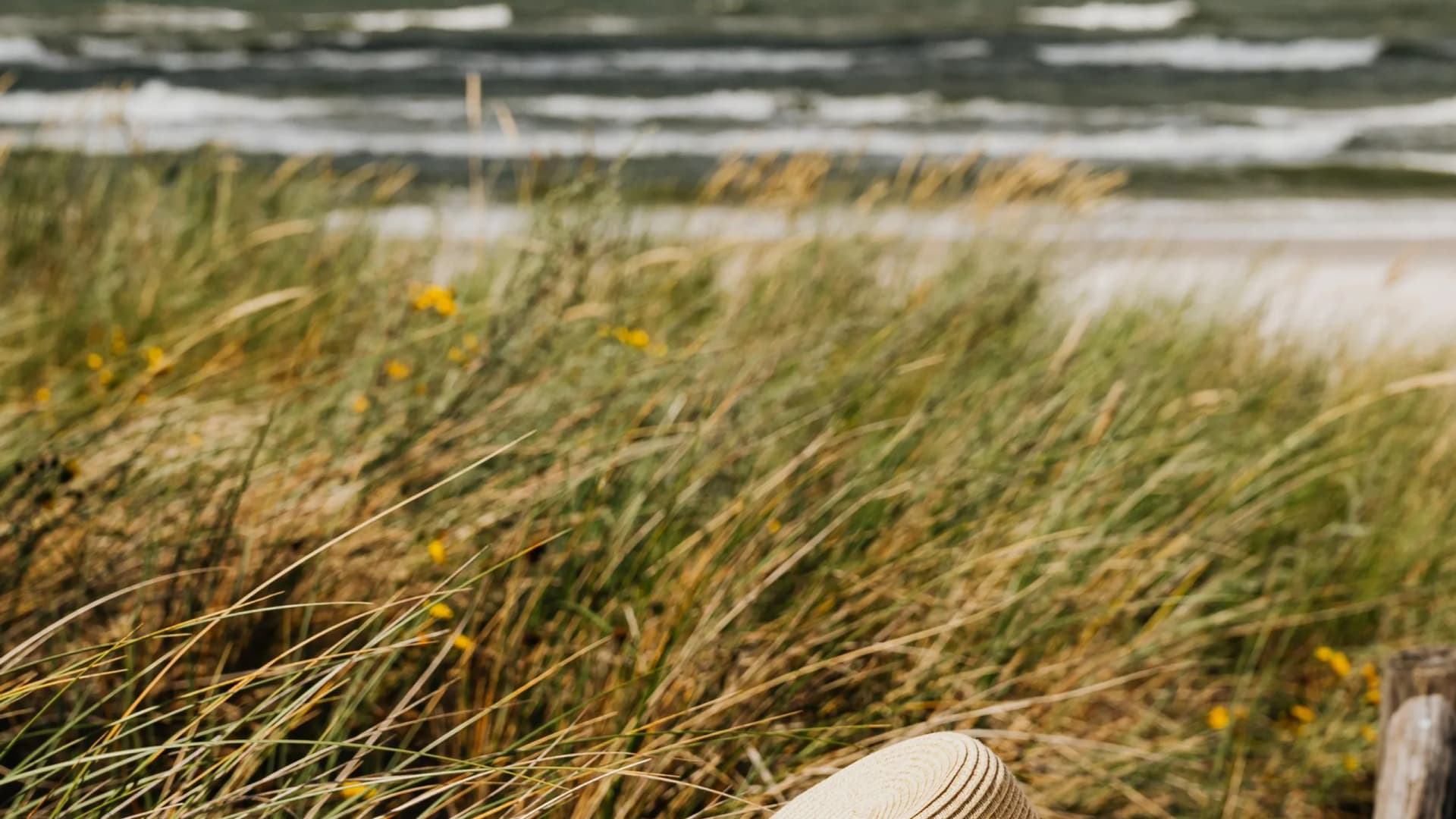 Hut am Strand