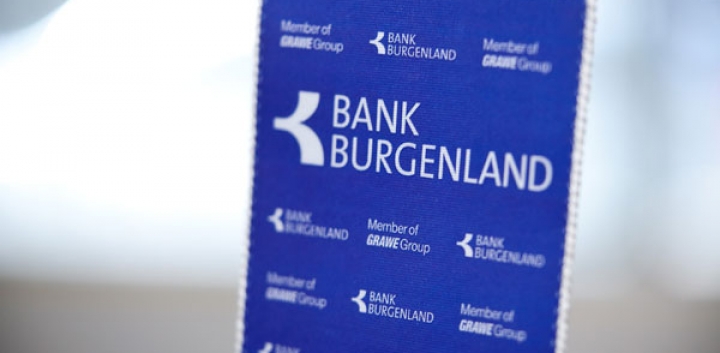 Wimpel mit Logo © Bank Burgenland