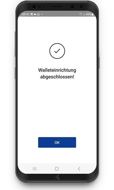 Android Wallet Pay 3 (1/3) ©Bank Burgenland