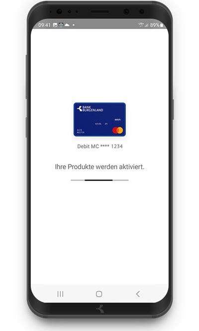 Android Wallet Pay 8 (2/5) ©Bank Burgenland